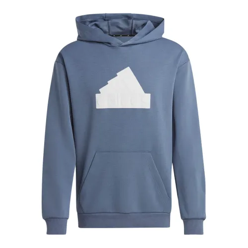 Adidas , BOS Hoodie Sweatshirt ,Blue male, Sizes: