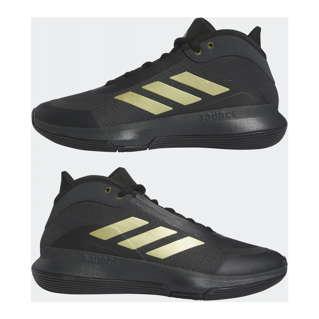 Adidas , Bounce Legends Sneakers ,Black male, Sizes: