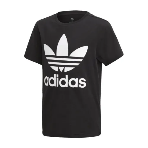 Adidas , Boys Short Sleeve T-Shirt ,Black male, Sizes: