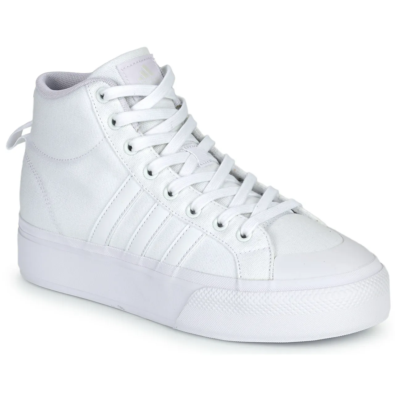 adidas  BRAVADA 2.0 MID PLATFORM  women's Shoes (High-top Trainers) in White