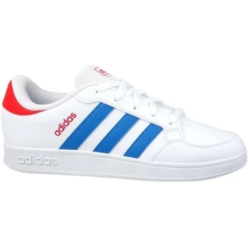adidas  Breaknet  girls's Children's Shoes (Trainers) in White