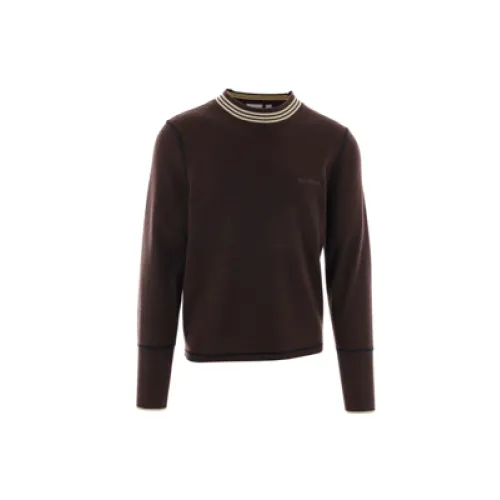Adidas , Brown Sweaters by Wales Bonner ,Brown male, Sizes: