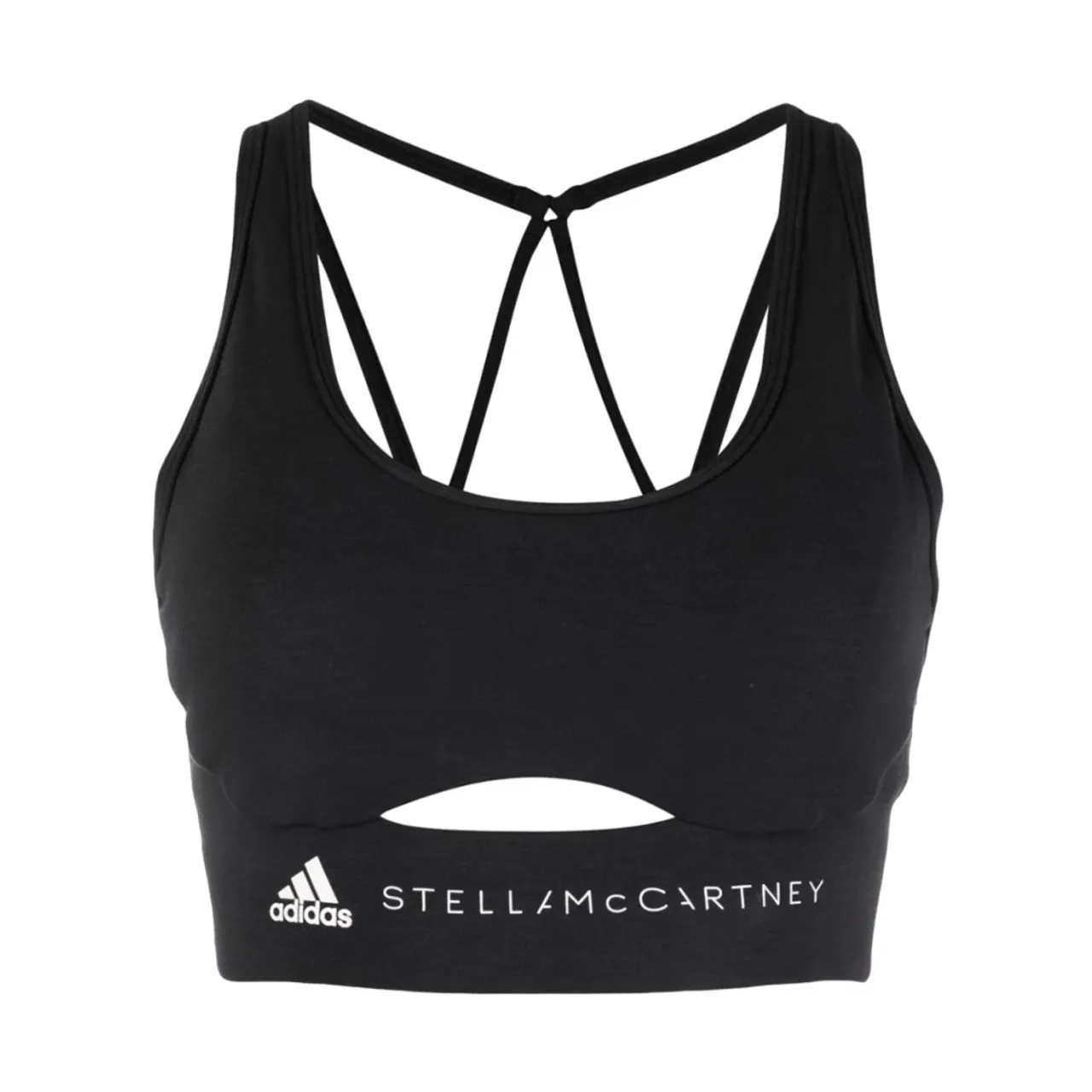 Adidas by Stella McCartney , Sporty Training Tops ,Black female, Sizes: