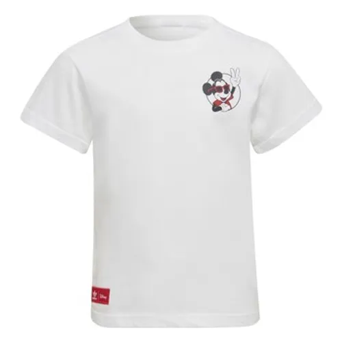 adidas  CASSI  boys's Children's T shirt in White