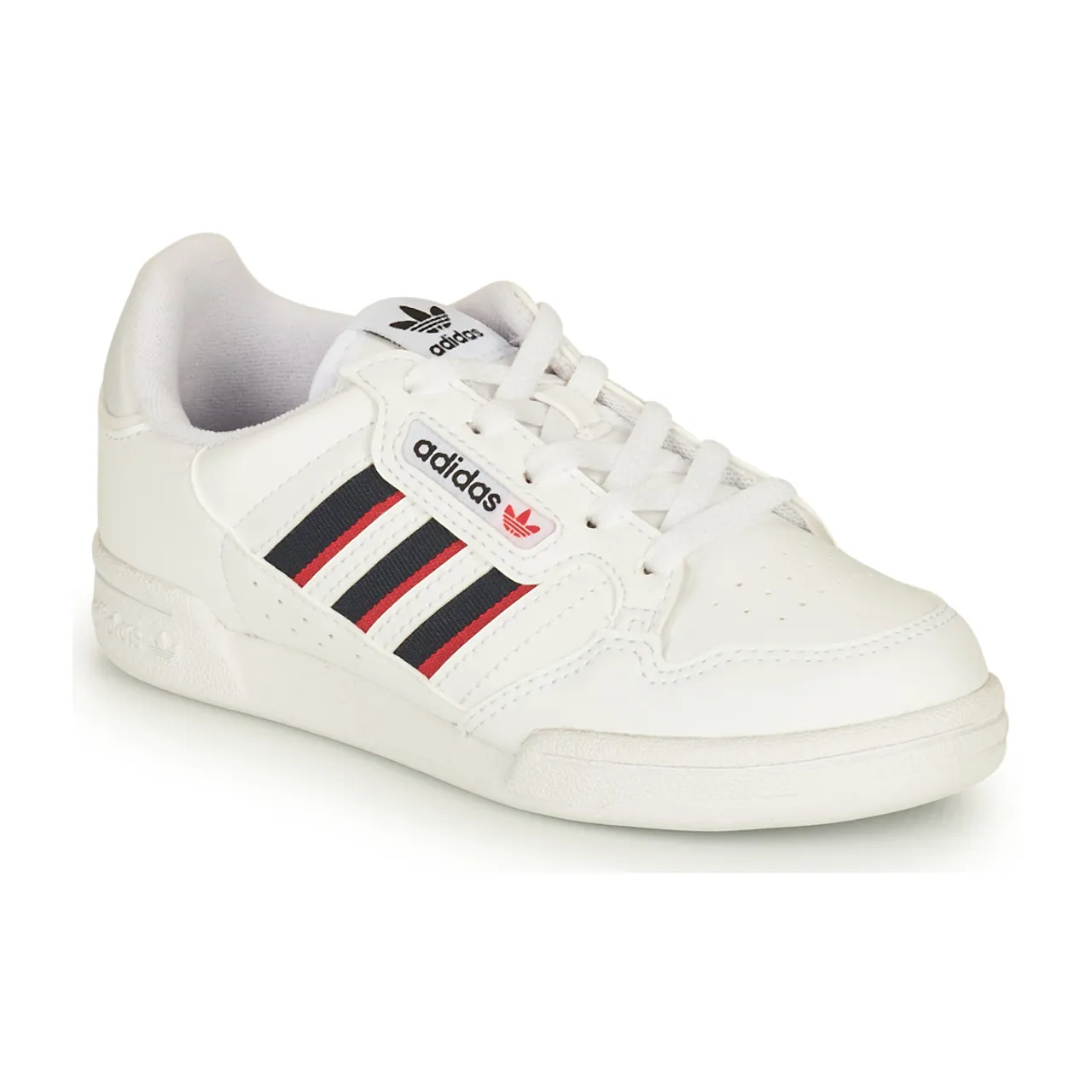 adidas  CONTINENTAL 80 STRI C  boys's Children's Shoes (Trainers) in White