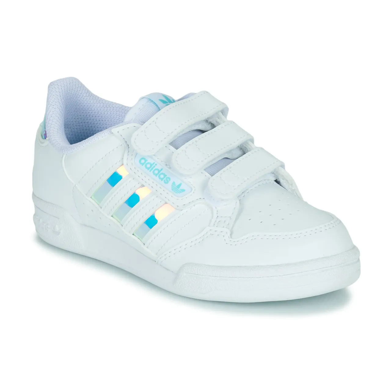 adidas  CONTINENTAL 80 STRI  girls's Children's Shoes (Trainers) in White