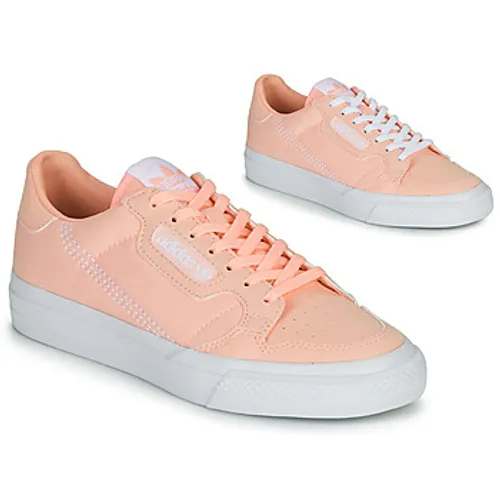 adidas  CONTINENTAL VULC J  girls's Children's Shoes (Trainers) in Pink