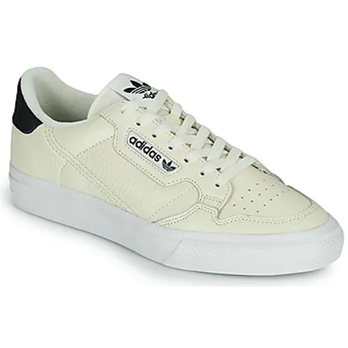 adidas  CONTINENTAL VULC  men's Shoes (Trainers) in Beige