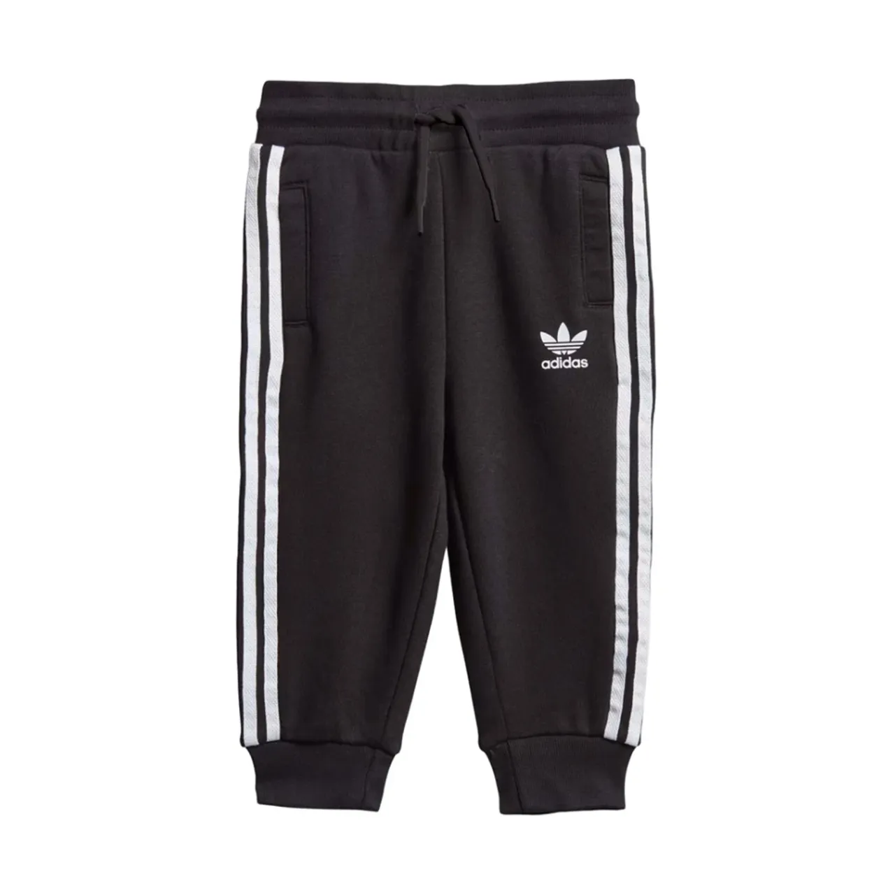 Adidas , Cotton Jumpsuit with Front Logo ,Black male, Sizes: