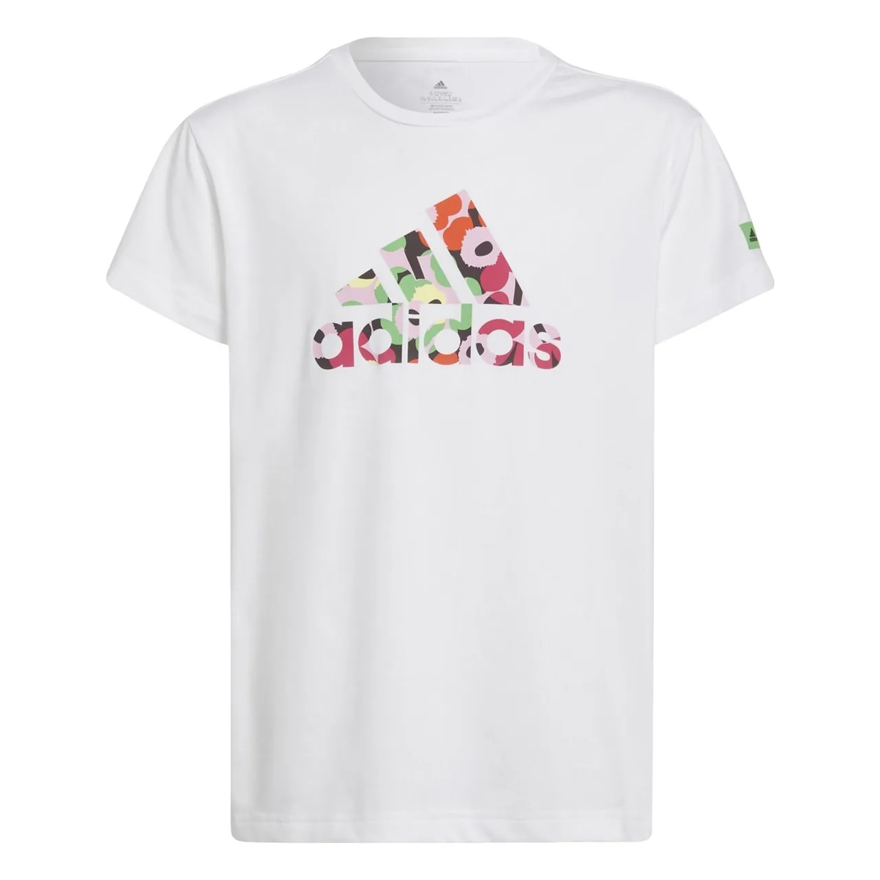 adidas  ELOISHA  girls's Children's T shirt in White