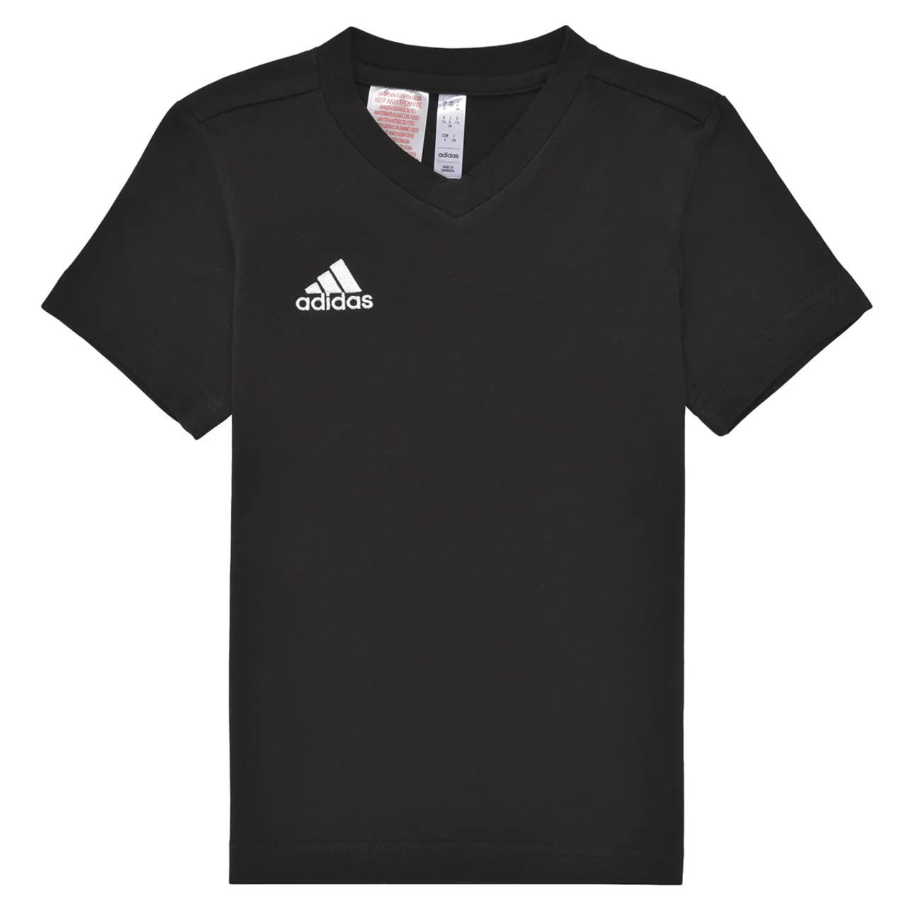 adidas  ENT22 TEE Y  boys's Children's T shirt in Black