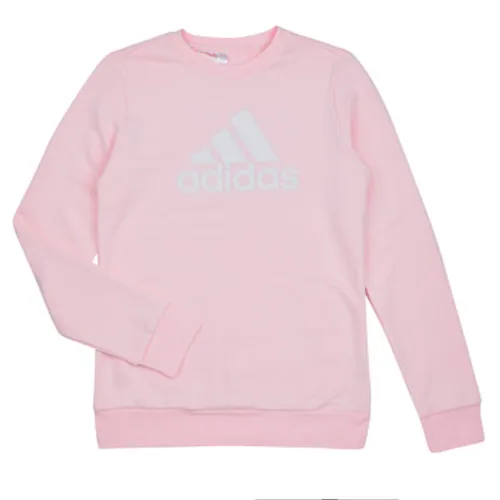 adidas  ESS BL SWT  girls's Children's Sweatshirt in Pink