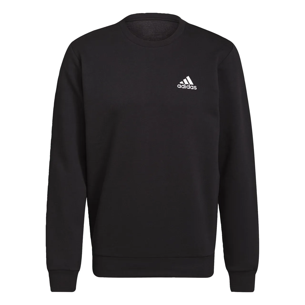 Adidas, Essentials Fleece, Sweatshirt, Black/White, Xl, Man