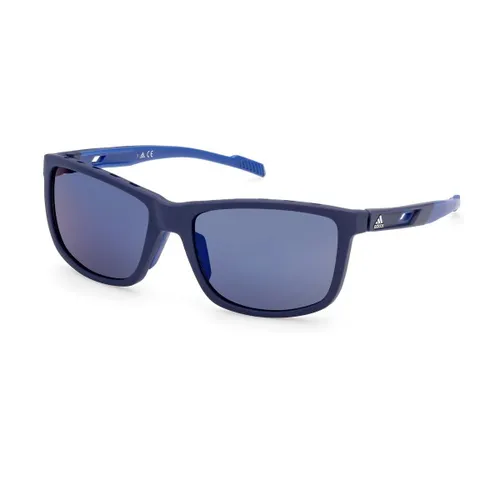 adidas eyewear - SP0047 Mirror Cat. 3 - Sunglasses blue