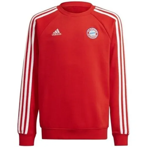 adidas  Fc Bayern Crew Jr  boys's Children's sweatshirt in Red