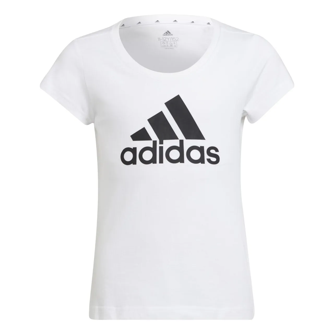 adidas  FEDELINE  girls's Children's T shirt in White