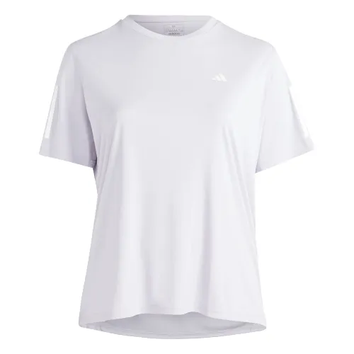 adidas Female Adult Own The Run (Plus Size) T-Shirt (Short
