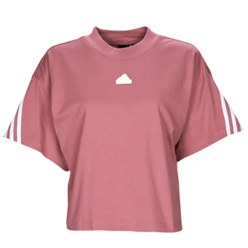 adidas  FI 3S TEE  women's T shirt in Pink
