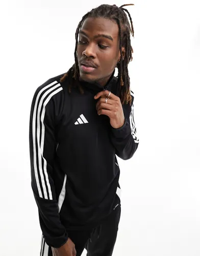 adidas Football Tiro 24 track sweatshirt in black