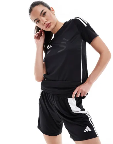 adidas Football Trio 24 shorts in black