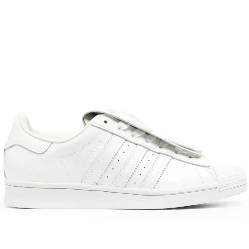 Adidas , Fringe Low Top Sneakers, Leather, Rubber Sole ,White female, Sizes: