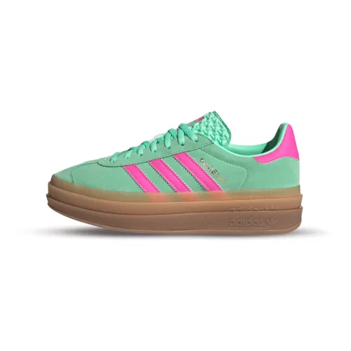 Adidas , Gazelle Bold Pulse Mint Pink Sneaker ,Green female, Sizes: