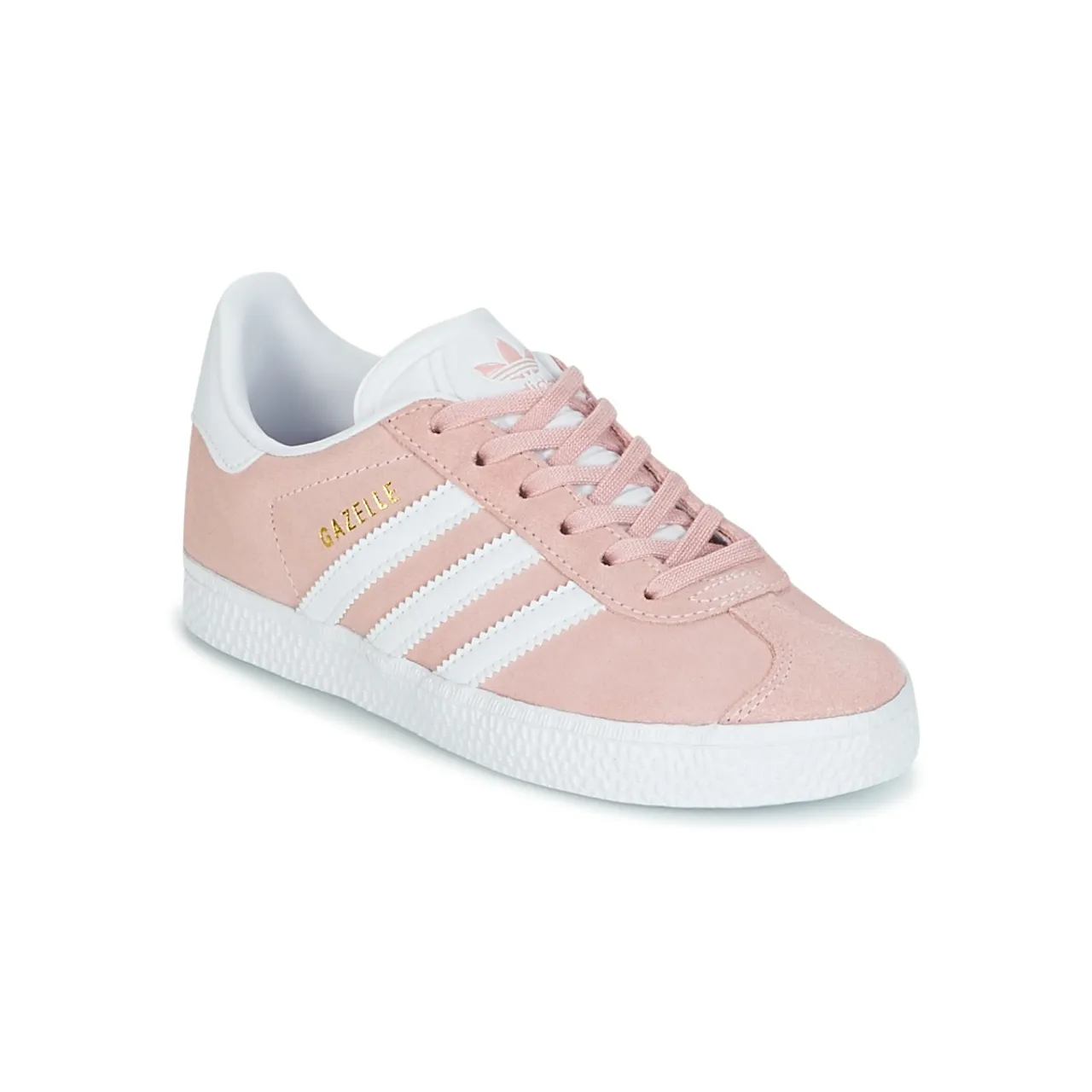 adidas  GAZELLE C  girls's Children's Shoes (Trainers) in Pink