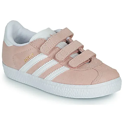 adidas  GAZELLE CF I  girls's Children's Shoes (Trainers) in Pink