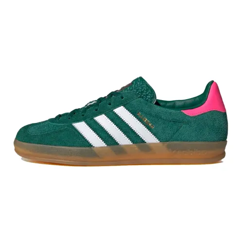 Adidas , Gazelle Indoor Green Pink Sneaker ,Green female, Sizes: