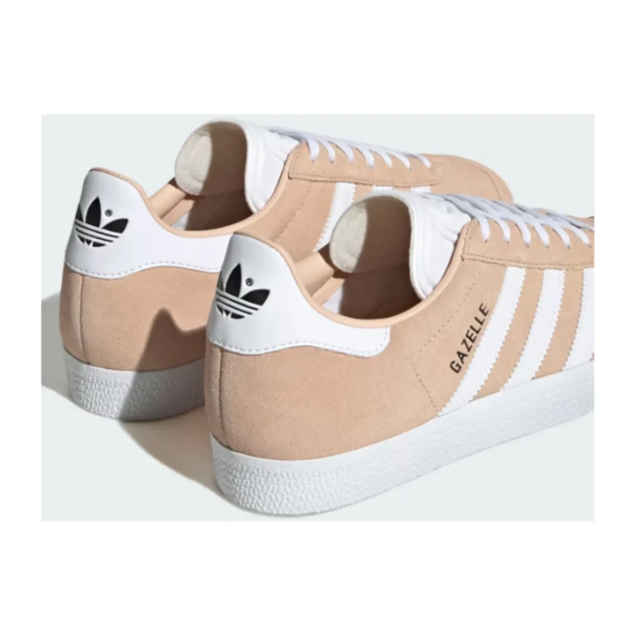 Adidas , Gazzelle Sneakers - Halo Blush/White/Black ,Multicolor female, Sizes: