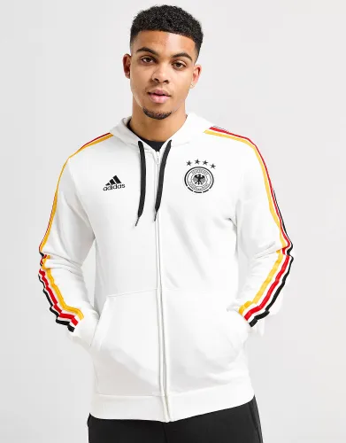 adidas Germany DNA Full Zip Hoodie - White - Mens