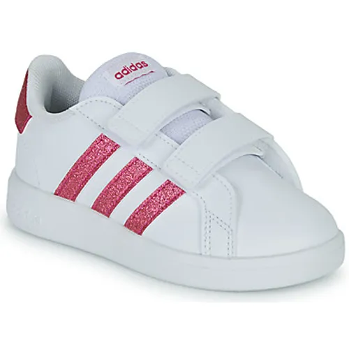 adidas  GRAND COURT 2.0 CF  girls's Children's Shoes (Trainers) in White