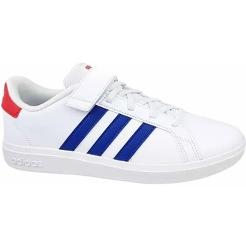 adidas  Grand Court 20 EL  boys's Children's Shoes (Trainers) in White