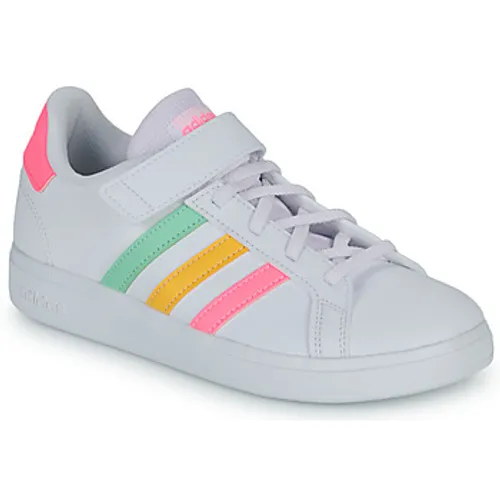 adidas  GRAND COURT 2.0 EL  girls's Children's Shoes (Trainers) in White