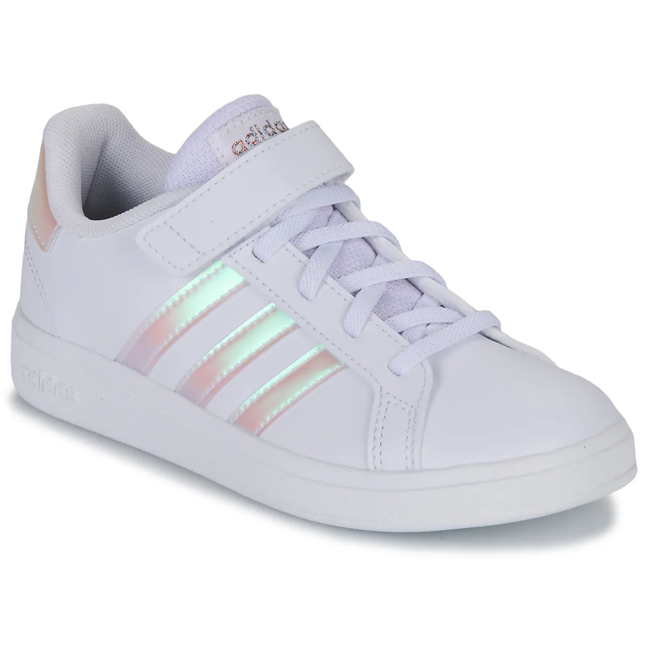 adidas  GRAND COURT 2.0 EL  girls's Children's Shoes (Trainers) in White