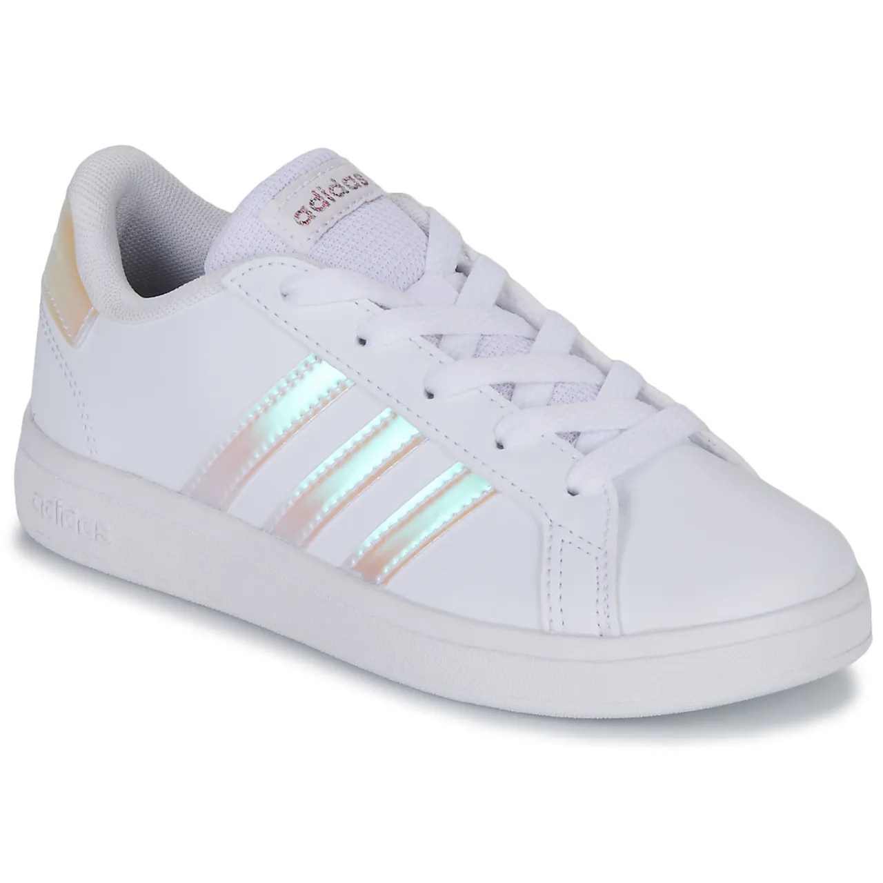 adidas  GRAND COURT 2.0 K  girls's Children's Shoes (Trainers) in White