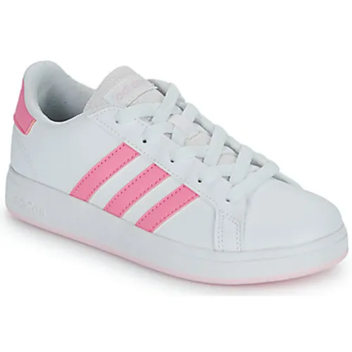 adidas  GRAND COURT 2.0 K  girls's Children's Shoes (Trainers) in White