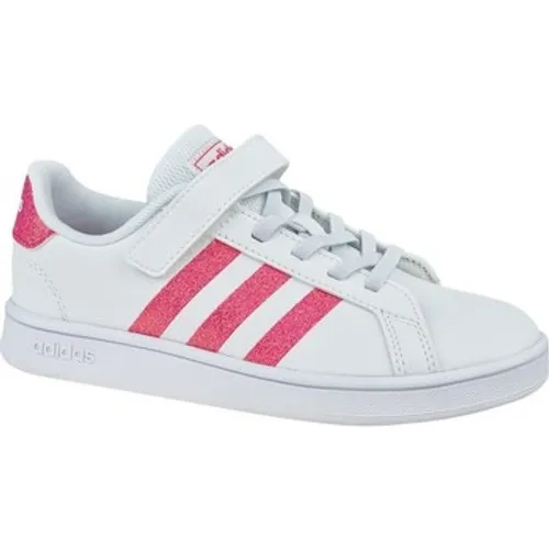 adidas  Grand Court K  girls's Children's Shoes (Trainers) in multicolour