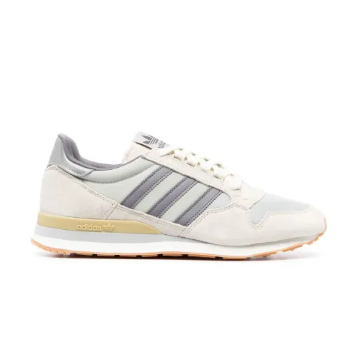 Adidas , Grey ZX 500 Low-Top Sneakers ,Gray male, Sizes: