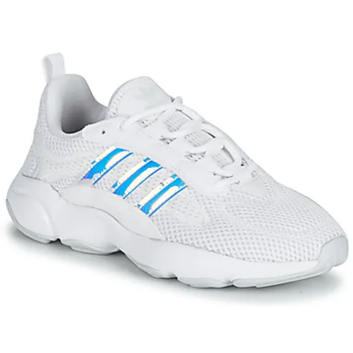 adidas  HAIWEE J  girls's Children's Shoes (Trainers) in White