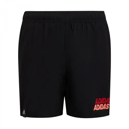 adidas HD7372 YB LIN SHORTS Swimsuit Boy's black/vivid red
