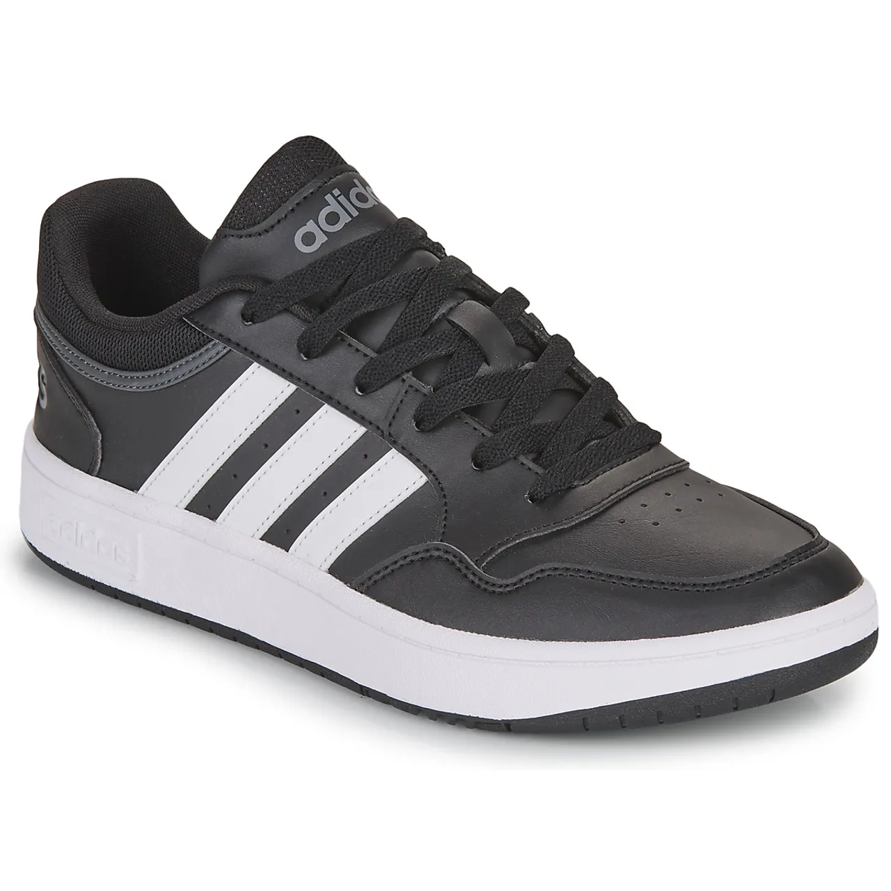 adidas  HOOPS 3.0  men's Shoes (Trainers) in Black
