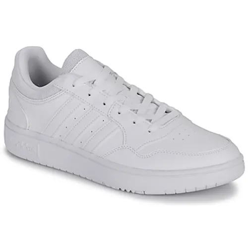 adidas  HOOPS 3.0  men's Shoes (Trainers) in White