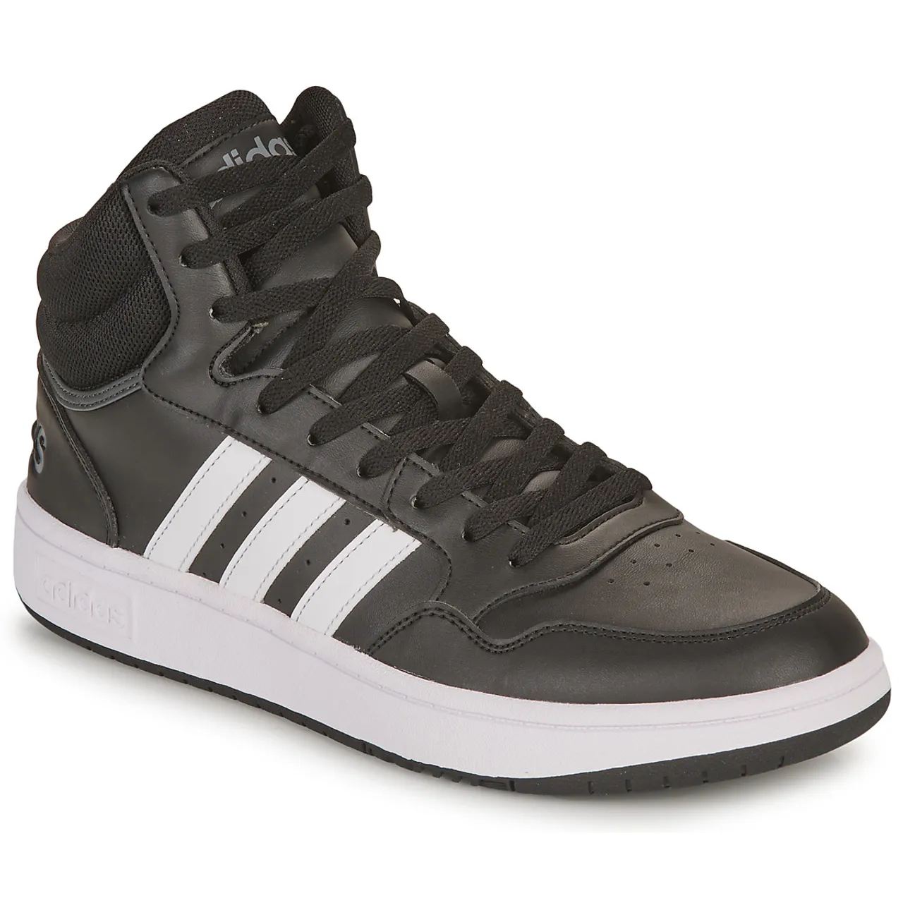 adidas  HOOPS 3.0 MID  men's Shoes (High-top Trainers) in Black