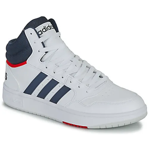 adidas  HOOPS 3.0 MID  men's Shoes (High-top Trainers) in White