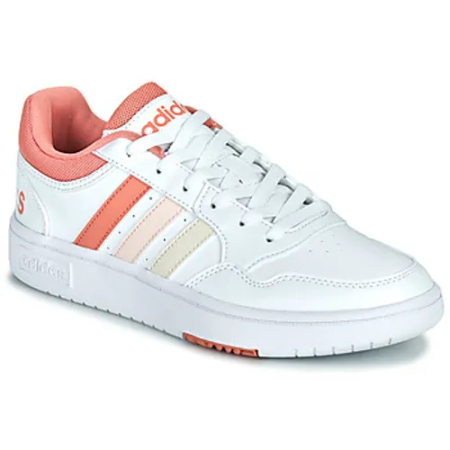 adidas  HOOPS 3.0 W  women's Shoes (Trainers) in White