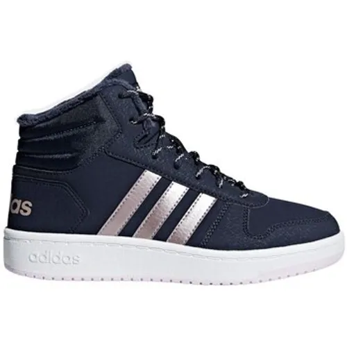 adidas  Hoops Mid 20 K  boys's Children's Shoes (Trainers) in Marine