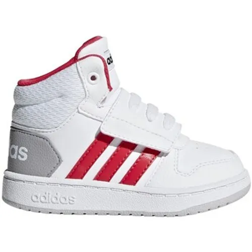 adidas  Hoops Mid 20 L  boys's Children's Mid Boots in White