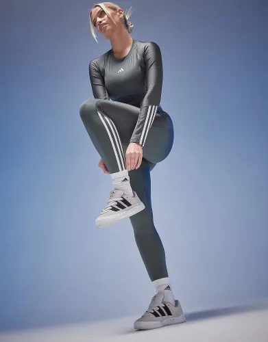 adidas Hyperglam Shine Tights - Legend Ivy  - Womens