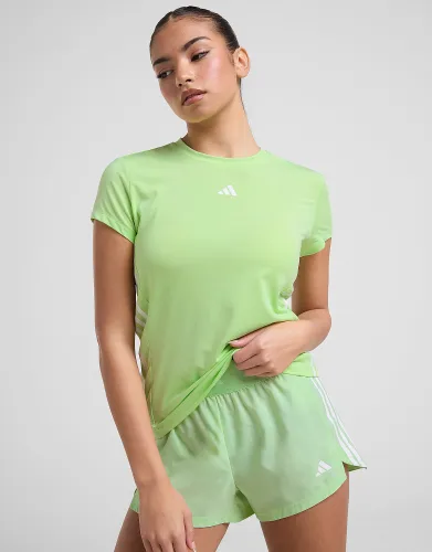 adidas Hyperglam Short Sleeve T-Shirt - Green - Womens